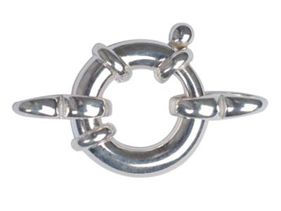 Anello Marinaio Con Doppio Anello 17mm, Argento 925 Ref. 27088 - Immagine Standard - 1