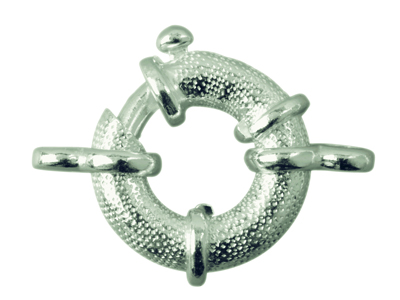 Anello Marino Molettato Con Doppia Ghiera 16,5 MM Argento 925 Ref. 27101 - Immagine Standard - 1