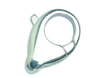 Chiusura A Manetta Senza Anello 12,3 X 19,3 Mm, Argento 925. Ref. 28020 - Immagine Standard - 1