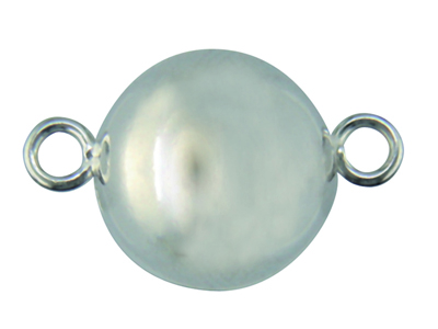 Chiusura Magnetica A Sfera Da 12 Mm, Argento 925 Ref. 28006
