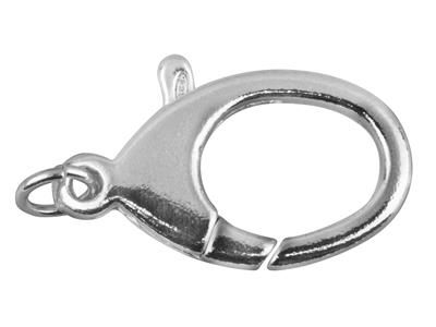 Chiusura A Menottes Da 26 MM Con Anello Finale, Argento 925 - Immagine Standard - 1