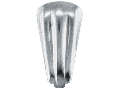 Stelo Del Ciondolo Con Anello, Argento 925, Sacchetto Da 5 Paia 100% Argento Riciclato - Immagine Standard - 2