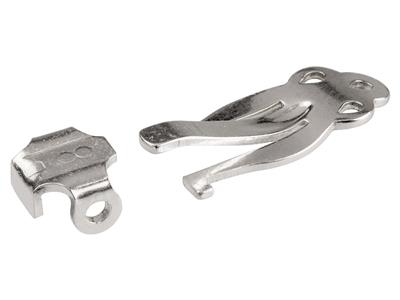 Clip Omega Stampato In Kit, Argento925 Rif. 07463, Unit