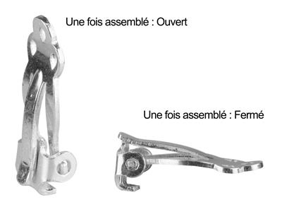 Clip Omega Stampato In Kit, Argento925 Rif. 07463, Unit@ - Immagine Standard - 2