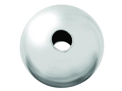 Sfera Liscia 2 Fori 3 Mm, Argento 925 Ref. 4800, Busta Da 20