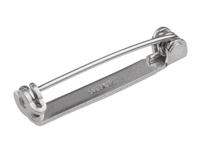 Spilla Completa 30 Mm, Argento 925,ciascuna, Rif. 07238 100 Argento Riciclato