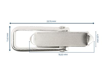Sistema Di Bracciale, Argento 925. Ref.07558, Per Pezzo 100 Argento Riciclato
