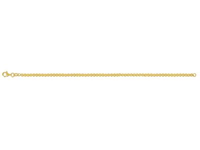 Bracciale A Sfera 3 Mm, 19 Cm, Oro Giallo 18 Carati - Immagine Standard - 1