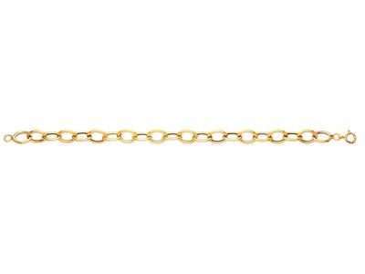 Bracciale Forçat 8.5mm 19 Cm, Oro Giallo 18 Carati