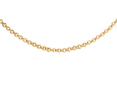 Collana Gros Sirop Liscio 8 Mm, 50 Cm, Oro Giallo 18 Carati - Immagine Standard - 1