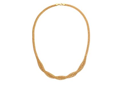 Collana, Corda A Goccia, Ritorta Da 4,30 A 8,50 Mm, 45 Cm, Oro Giallo 18 Ct. - Immagine Standard - 2