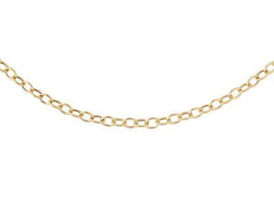Collana, Maglia Forçat, Alternanza Di Maglia Liscia E Maglia Cucita 1/1 6 Mm, 45 Cm, Oro Giallo 18 Ct. - Immagine Standard - 1