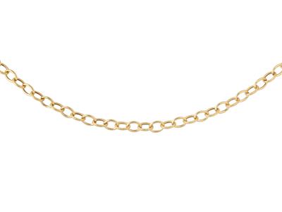 Collana, Maglia Forçat, Alternanza Di Maglia Liscia E Maglia Cucita 1/1 6 Mm, 45 Cm, Oro Giallo 18 Ct. - Immagine Standard - 1