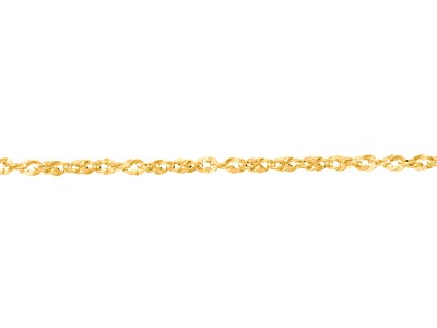 Bracciale Corda 2,30 Mm, 19 Cm, Orogiallo 18 Kt - Immagine Standard - 2