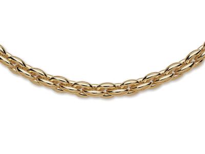 Collana Prestige A Conchiglia Grande, 45 Cm, Oro Giallo 18 Carati. Ref. 4368 - Immagine Standard - 1