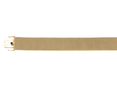 Bracciale Polacco 20 Mm, 19 Cm, Oro Giallo 18 Carati. Ref. 1528 - Immagine Standard - 1