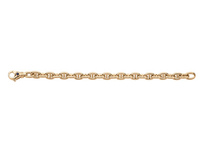 Bracciale Marine 8,50 Mm, 19 Cm, Oro Giallo 18 Carati. Rif. 2628 - Immagine Standard - 1