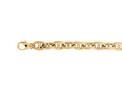 Bracciale Marine 8,50 Mm, 19 Cm, Oro Giallo 18 Carati. Rif. 2628 - Immagine Standard - 2