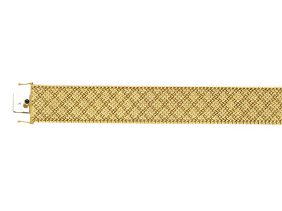 Bracciale Polacco 24 Mm, 19 Cm, Oro Giallo 18 Carati. Ref. 1338 - Immagine Standard - 1