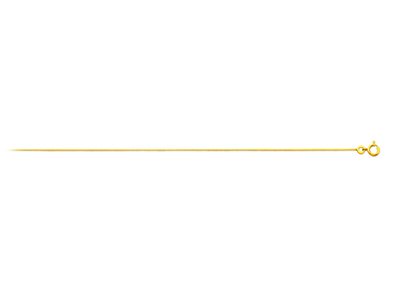 Catena Maglia Veneziana MM 0,90, Cm40, Oro Giallo 18 Kt - Immagine Standard - 1