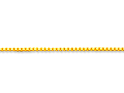 Catena Maglia Veneziana MM 0,90, Cm40, Oro Giallo 18 Kt - Immagine Standard - 2