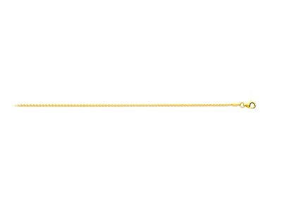 Catena Di Palme Massicce 1,30 Mm, 40 Cm, Oro Giallo 18 Carati - Immagine Standard - 1