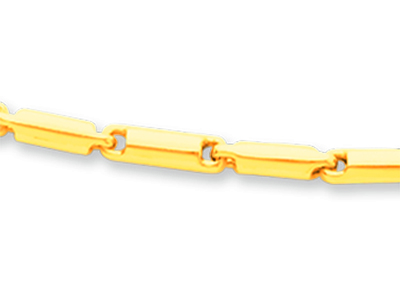 Collana Tubi 2,30 Mm, 42 Cm, Oro Giallo 18 Carati - Immagine Standard - 2