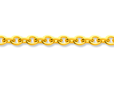 Catena A Maglie Rotonde For\at 1,90mm, 40 Cm, Oro Giallo 18 Kt - Immagine Standard - 2