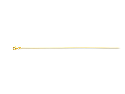 Catena A Serpentina 1,20 Mm, 45 Cm, Oro Giallo 18 Carati - Immagine Standard - 1