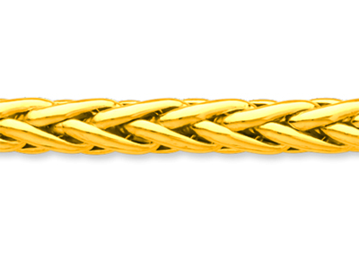 Bracciale A Maglia Palmier Cava 7 Mm, 20 Cm, Oro Giallo 18 Carati - Immagine Standard - 2