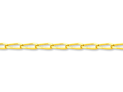 Catena Cheval Maglia 1,60 Mm, 50 Cm, Oro Giallo 18 Carati - Immagine Standard - 2
