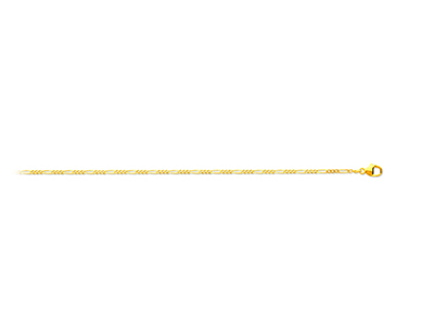 Catena 1/3 Di Maglia, 1,50 Mm, 45 Cm, Oro Giallo 18 Carati - Immagine Standard - 1
