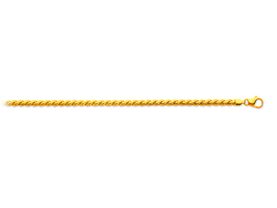 Catena A Palme, Piatta 3,60 Mm, 42 Cm, Oro Giallo 18 Ct. - Immagine Standard - 1