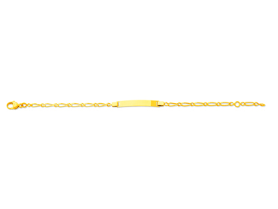 Identit@ Beb} Maglia Altern{e 1/1,14 Cm, Oro Giallo 18 Carati - Immagine Standard - 1