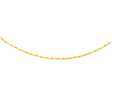 Collana Tubi 2,3 Mm, 50 Cm, Oro Giallo 18 Carati - Immagine Standard - 1