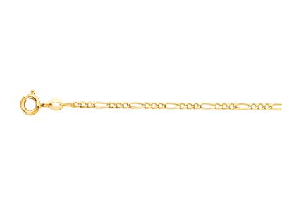 Catena 13 Cava Taglio Diamante 2,2 Mm, 50 Cm, Oro Giallo 18 Ct.