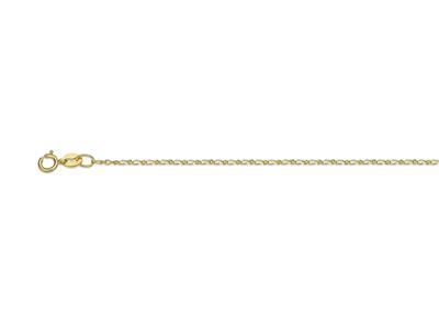 Catena 1/1, 1,1 Mm, 50 Cm, Oro Giallo 18 Carati - Immagine Standard - 1