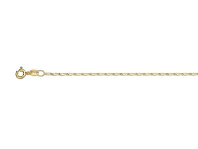 Catena 1/1, 1,3 Mm, 50 Cm, Oro Giallo 18 Carati - Immagine Standard - 2