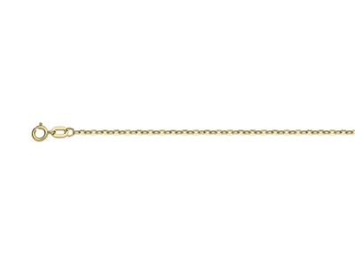 Catena In Maglia Hollow Forzat Specchio 3,60 Mm, 45 Cm, Oro Giallo 18k