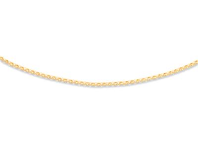 Catena, Maglia Cava Jaseron 2,50 Mm, 50 Cm, Oro Giallo 18 Ct.