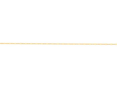 Catena Fancy Mirror Hollow 1,5 Mm, 50 Cm, Oro Giallo 18 Carati - Immagine Standard - 1