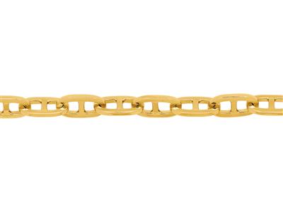 Bracciale Marine Massiccio 5,30 Mm, 21 Cm, Oro Giallo 18 Carati - Immagine Standard - 1