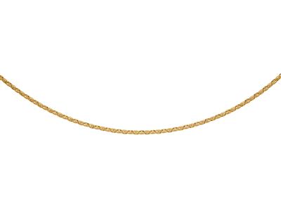 Collana, Catena Forçat Marine Cave, 60 Cm, Oro Giallo 18 Carati