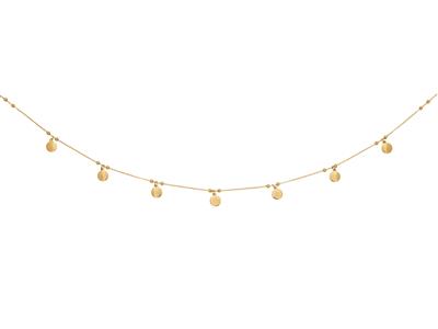 Collana 7 Pampille 42 Cm, Oro Giallo 18 Carati - Immagine Standard - 1