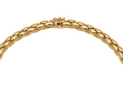 Collana Cobra 6 Mm, 46 Cm, Oro Giallo 18 Carati - Immagine Standard - 3