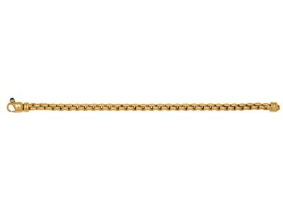 Bracciale Conchiglia 5 Mm, 19 Cm, Oro Giallo 18 Carati - Immagine Standard - 1