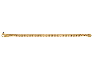 Bracciale Conchiglia 5 Mm, 20 Cm, Oro Giallo 18 Carati - Immagine Standard - 1