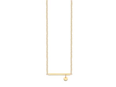 Collana Barette Pampille, 40-42 Cm, Oro Giallo 18 Carati - Immagine Standard - 1