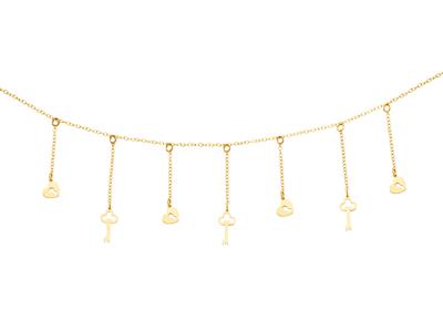 Collana-7-Nappe-Cuori-E-Chiavi,----38...