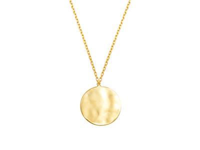 Collana 1 Pastello Su Catena, 45 Cm, Oro Giallo 18 Carati - Immagine Standard - 1
